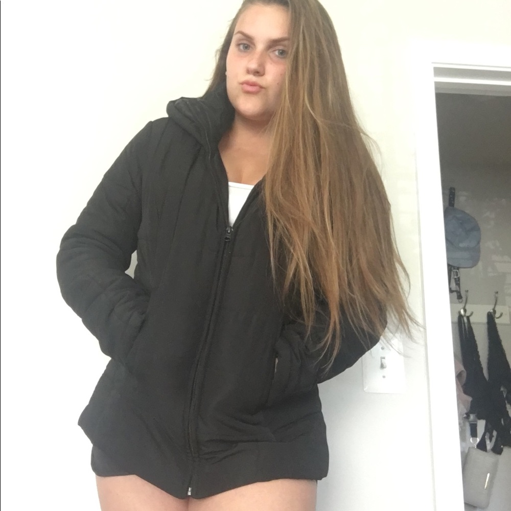 a winter jacket
